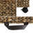 Adaline 18.11" Classic Farmhouse Handwoven Hyacinth Rectangular Underbed Storage Bin with Wheels and Handles-113468633