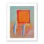 Figures in a Souk B Framed Print-48617656-48617657