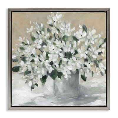 «Pots White Blooms» par Carol Robinson