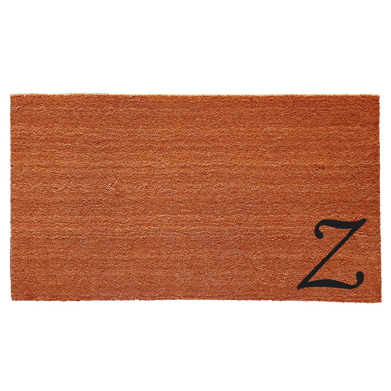 Tapis d'entrée antidérapant Zebrowski, Rectangle 2 pi x 3 pi, Z