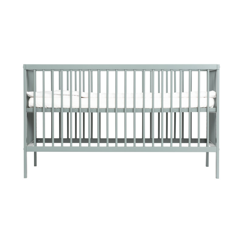 Midi Cot Bed, Stone Teal