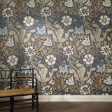 COMPTON MAGNA Wallpaper - Bark 9'10" - full height wallpaper