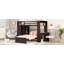 Lit mezzanine simple avec lit autonome, tablettes, bureau et garde-robe-1775264879