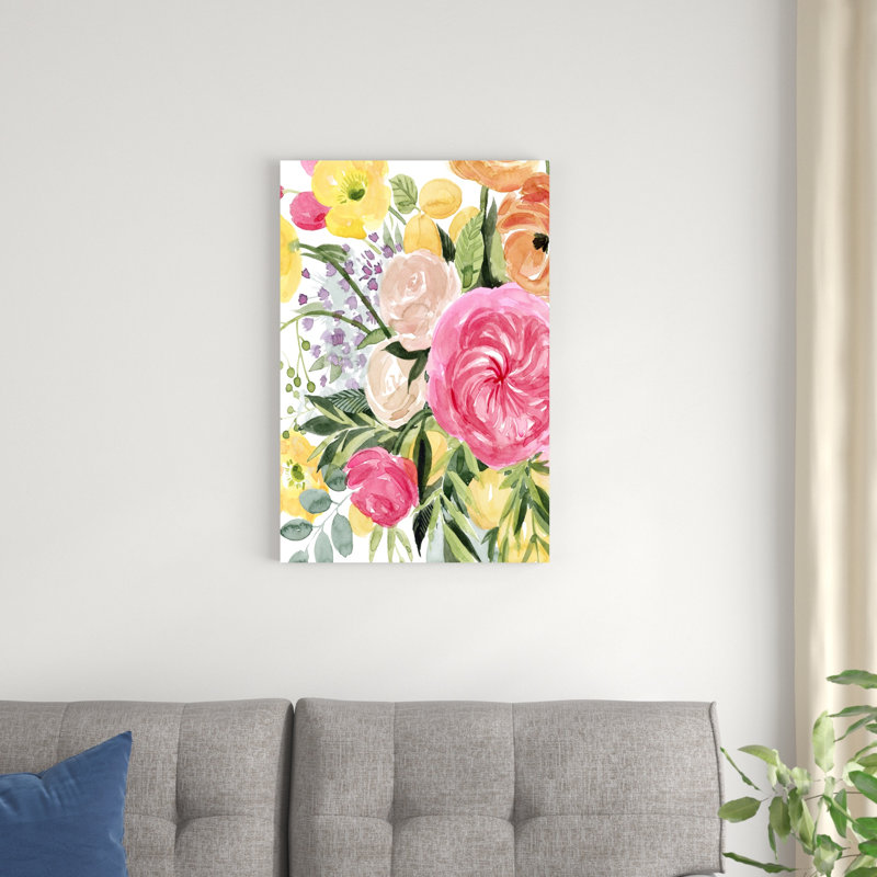 Blossoma Gathering I, H 48 po x l 32 po x P 1,25 po