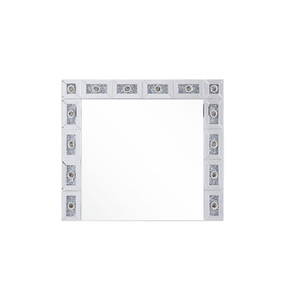 Canobbio Engineered Wood Flat Wall Mirror