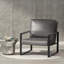 Eritrea Faux Leather Armchair-1009840974