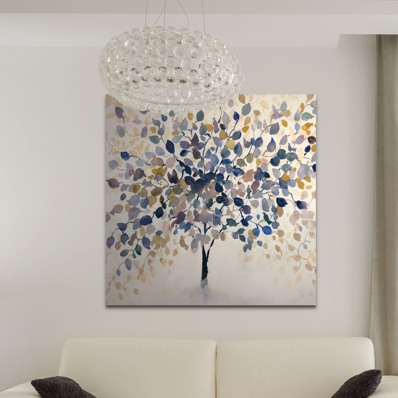Armoni «Past Autumn», peinture, H 40 po x l 40 po, Toile tendue, Sans cadre
