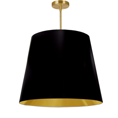 Oversized Drum 1 Light Drum Cylinder Pendant