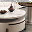 Ensemble de tables basses en pierre de style italien