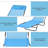 Outsunny Folding Chaise Lounge Chair-779998369-779998301