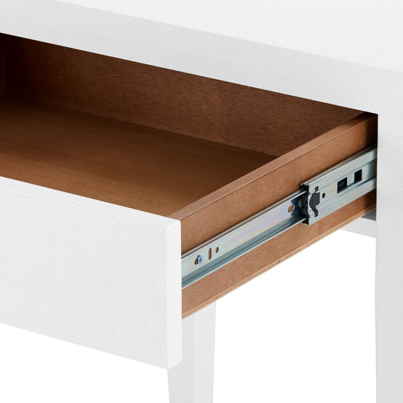 Claudette End Table, White
