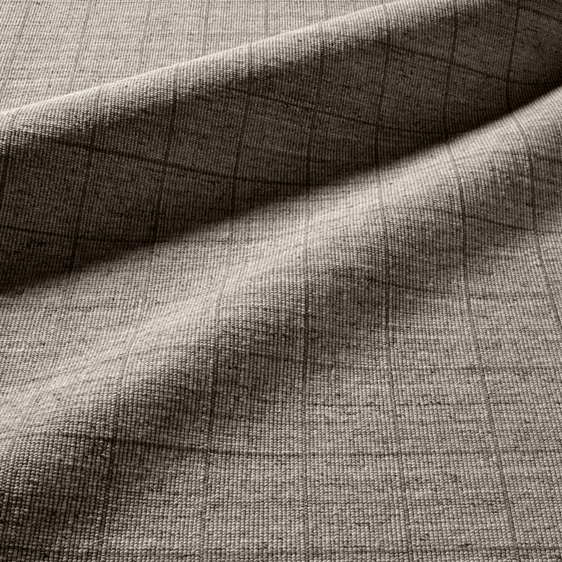 Tapis noir et gris Zepour CMN01 , Rectangle 9 pi x 12 pi