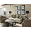 Barclay Butera Upholstery Round Ottoman