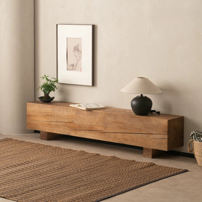 Simple Solid Wood Bench