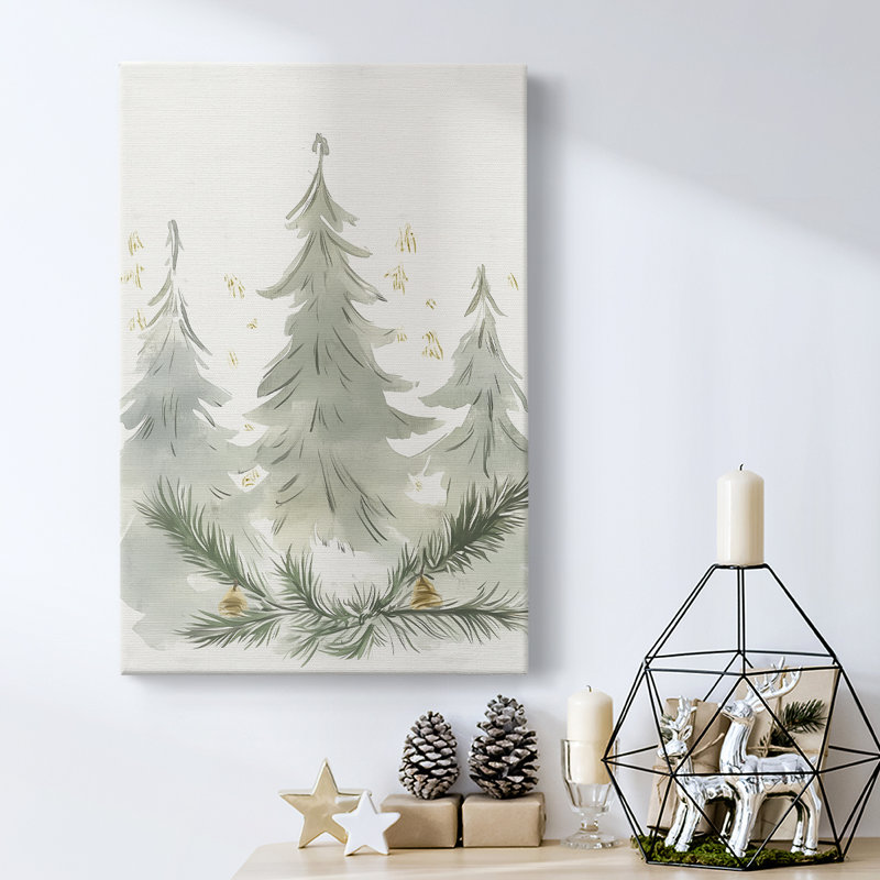 Art des Fêtes de Noël - Toile tendue avec châssis CD XXVII, H 36 po x l 24 po