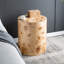 Table d'appoint Burl Wood