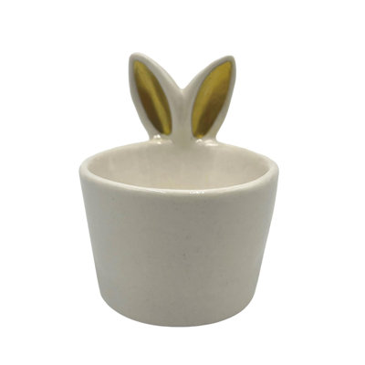 Ceramic Easter Bunny Egg Holder Home Decorations Easter