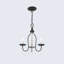 Lustre 3 lumières façon bougie Burvale
