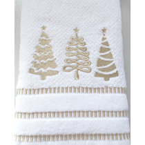 Holiday Cotton Dish Towels, Set of 2 - Candy