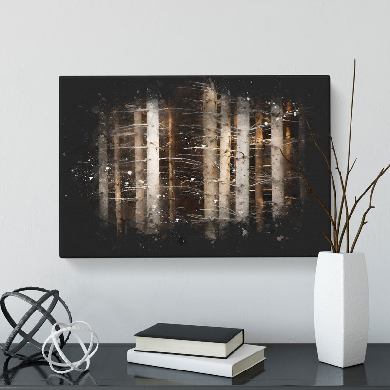 Bare Trees - Wrapped Canvas, 35cm H x 50cm W x 3cm D