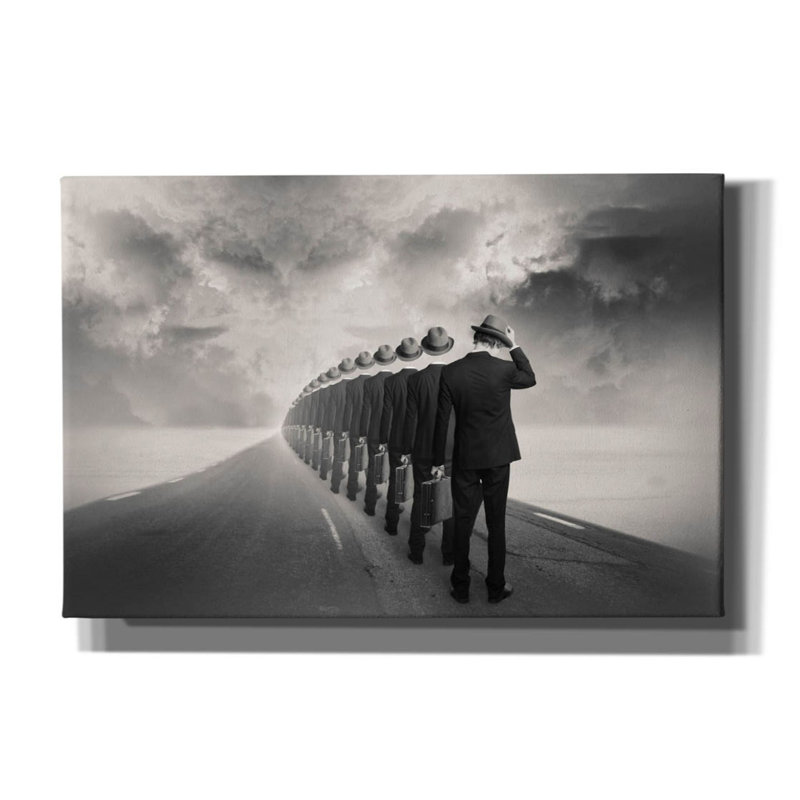 Sur toile, H 12 po x l 18 po x P 0,75 po