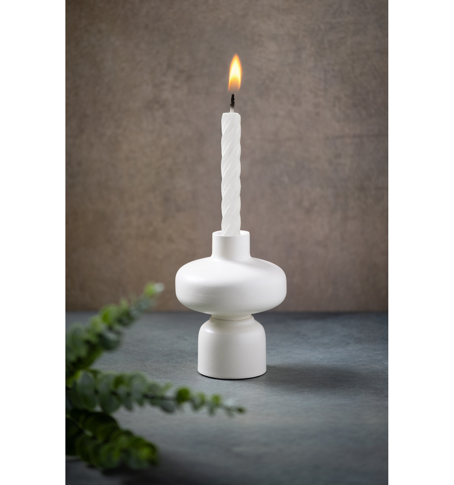 Paulding Iron Pillar Candle Holder