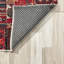 Vintage Look Eilette Red Moroccan Cotton Chenille Area Rug-870725118