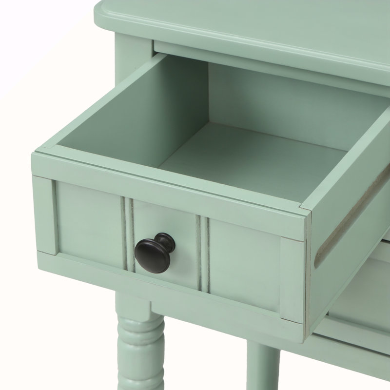 Console étroite, Bleu rétro