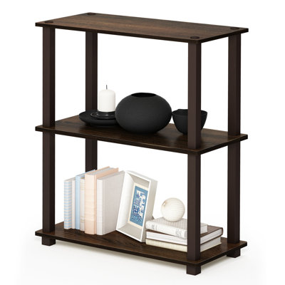 3-tier Compact Multipurpose Shelf Display Rack With Square Tube