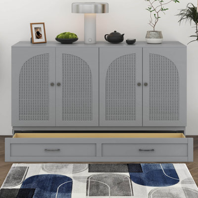 Lit de jour pleine grandeur, cadre de lit escamotable en bois avec deux tiroirs pour enfants, adolescents, adultes