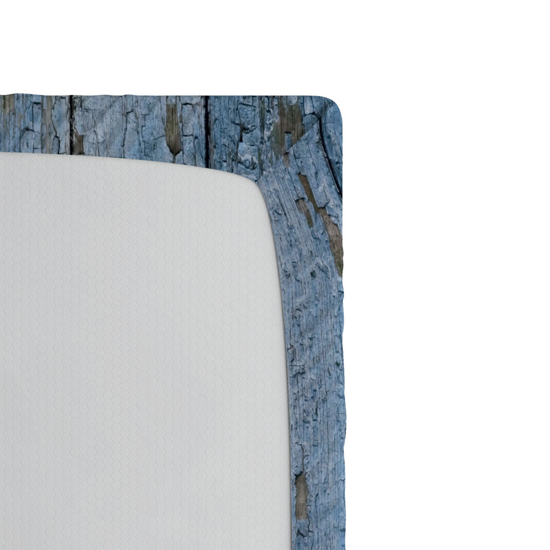 Ensemble de 2 draps-housse dégradés Ambesonne bleu sarcelle très clair bleu pâle et blanc