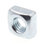 Square Nuts, 5/16 in.-18, Zinc Plated Steel (25 Pack)
