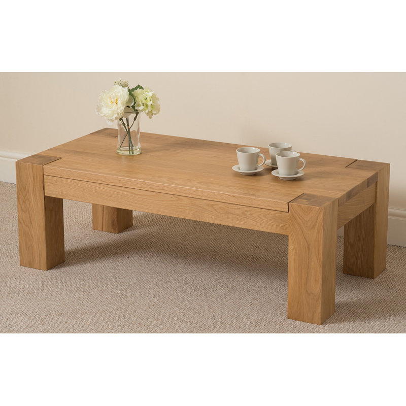 Hagan Four Leg Coffee Table, 40cm H x 120cm W x 60cm D