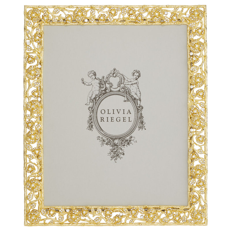 Ellarose Metal Picture Frame, 5" W x 7" H, Gold