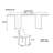 Retro Thickened Rockboard Dining Table-930116269