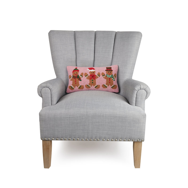 Wool and Velvet Throw Pillow