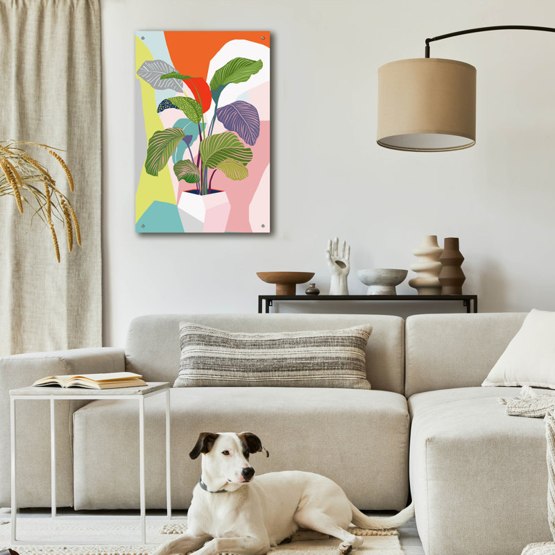 «Plante exotique» par Ioana Horvat, H 36 po x l 24 po