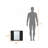 Draco Medicine Cabinet, Mirror, Double Door, One External Shelf-1399974911