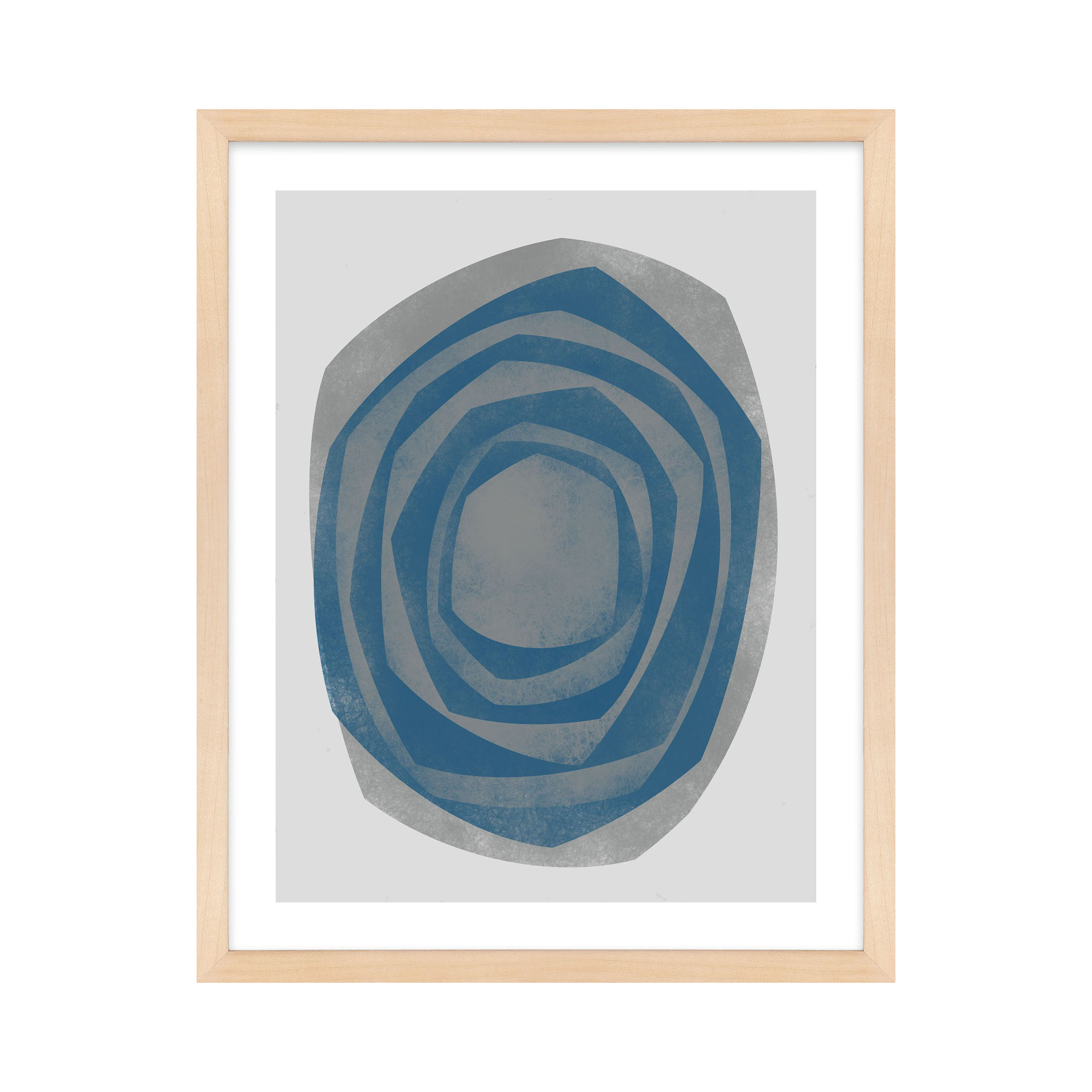 Vertigo 3 by Jacques Pilon, 50" H x 40" W x 1.25" D, Maple