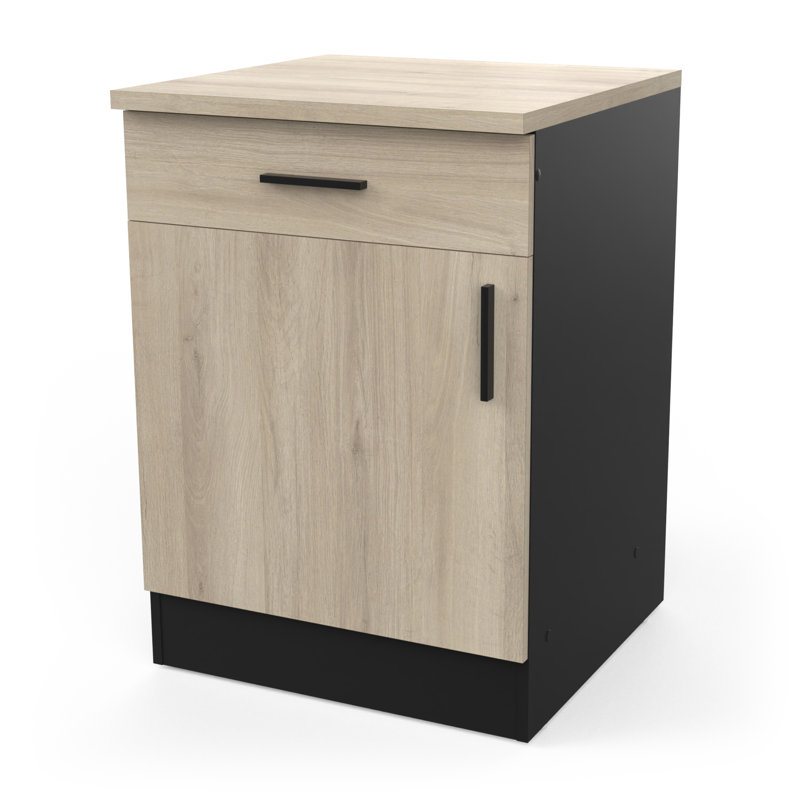Origan Base Unit, Natural/Black