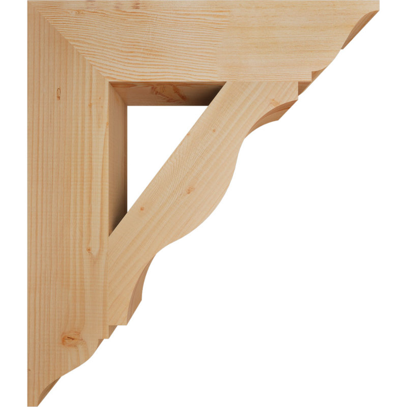 Support traditionnel Funston, H 30 po x l 5,5 po x P 26 po, Douglas, Lisse