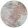 Machine Washable Indoor/Outdoor Cinead ACN1675 Mocha Rug