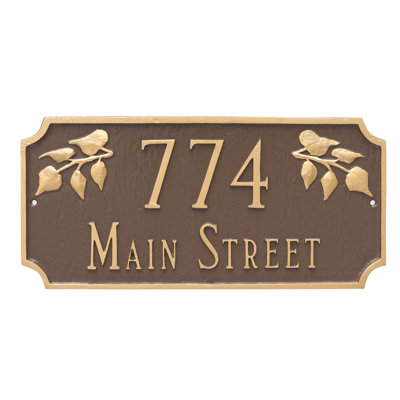 Princeton Rectangle Wall Plaque