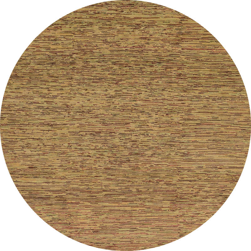 Tapis abstrait moderne 1715, Rond 5 pi