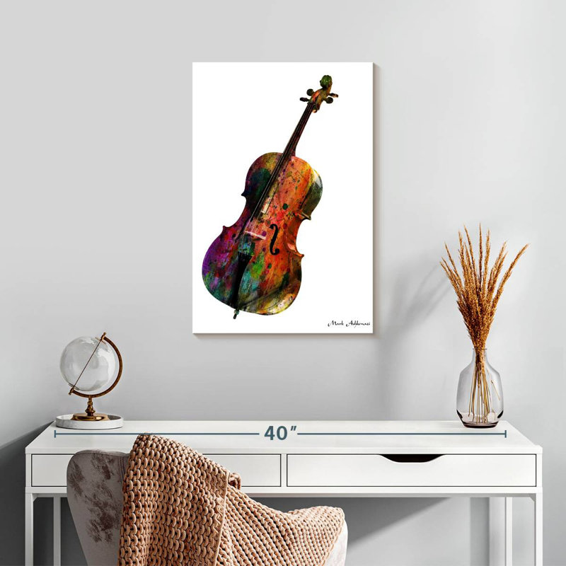 Abarca Cello, 24" H x 16" W