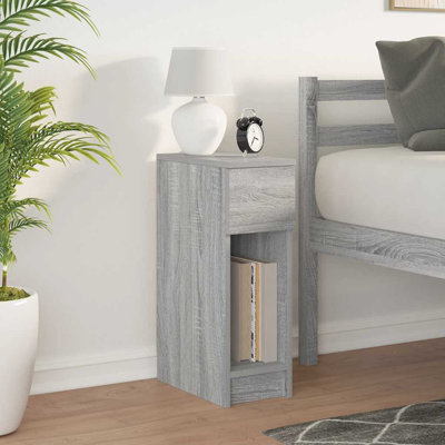 Cornelio 20cm W Manufactured Wood Bedside Table
