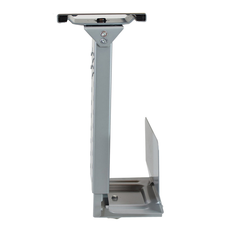 Uncaged Ergonomics® CPU1 Under-Desk Steel CPU Holder, 21" H x 2.63" W x 5.13" D