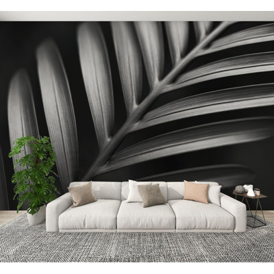 Feuille de papier peint auto-adhésif Paradise Palm Palm Leaves Diagonal Lines Symmetry Repetitive Patterns, peintures murales H 100 po x l 144 po, papier mural amovible en PVC auto-adhésif pour chambre à coucher, bureau à domicile