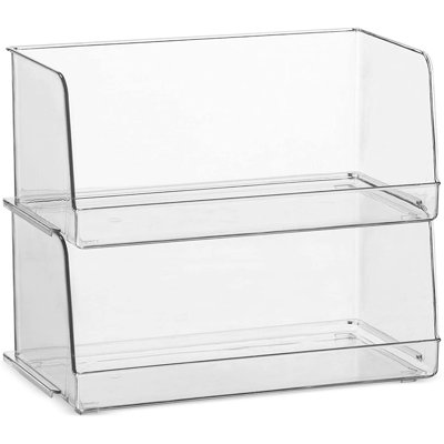 Keeley Open Front Pantry Organizer 4 Set