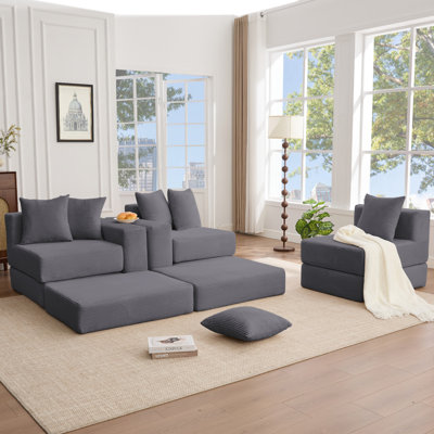10-In-1 Convertible Sofa Sectional